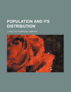 Population and Its Distribution