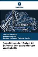 Population der Daten im Schema der extrahierten Webtabelle