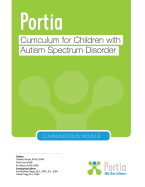 Portia Curriculum - Communication: Curriculum for children with Autism Spectrum Disorder