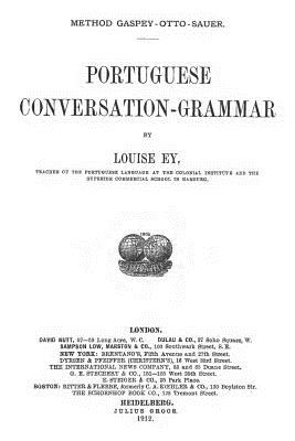 Portuguese Conversation-Grammer - Ey, Louise