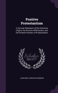 Positive Protestantism: A Concise Statement of the Historical Origins, the Positive Affirmations, and the Present Position of Protestantism