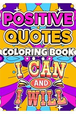 Positive Quotes Coloring Book - French, The Little