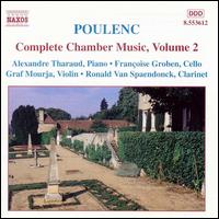 Poulenc: Complete Chamber Music, Vol. 2 - Alexandre Tharaud (piano); Franoise Groben (cello); Graf Mourja (violin); Ronald Van Spaendonck (clarinet)