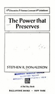 Power That Preserves - Donaldson, Stephen R