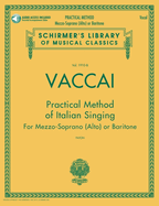 Practical Method of Italian Singing - Alto or Baritone (Book/Online Audio)