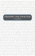 Praying the Psalter (FOR MEN)