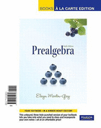 Prealgebra, Books a la Carte Edition