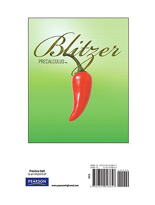 Precalculus, Books a la Carte Edition - Blitzer, Robert F