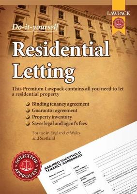 Premium Do-it-Yourself Residential Letting: Contains all you need to let  a residential property - Anthony Gold Solicitors (Editor)