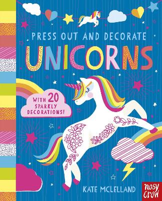 Press Out and Decorate: Unicorns - 