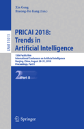 Pricai 2018: Trends in Artificial Intelligence: 15th Pacific Rim International Conference on Artificial Intelligence, Nanjing, China, August 28-31, 2018, Proceedings, Part II