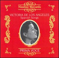 Prima Voce: Spanish Songs - Gerald Moore (piano); Renata Tarrag (guitar); Victoria de los Angeles (soprano)