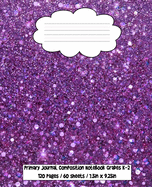 Primary Journal, Composition Notebook Grades K-2: Half Page Lined Paper With Dotted Midline And Picture Space, Marble Design Cover, 120 Pages (60 Sheets), 7.5 in x 9.25 in, 19.05 x 23.495 cm