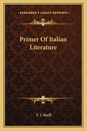 Primer of Italian Literature