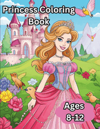 Princess Coloring Book: 50 Charming Cartoon style Princesses doing different activities. Bring them to life with your colors and imagination. (Fun Books For Kids)