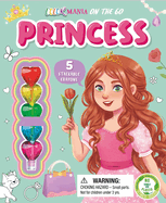 Princess Coloring: On-The-Go Coloring Kit with Stackable Crayons