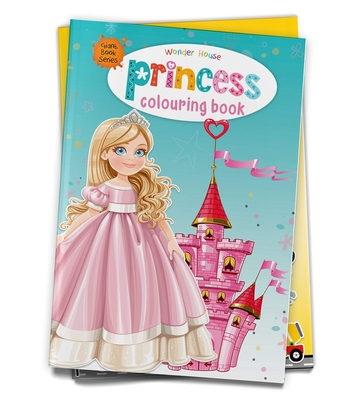 Princess Colouring Book: Jumbo Sized Colouring Books - Wonder House Books