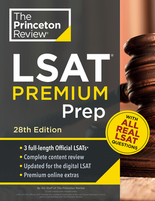 Princeton Review LSAT Premium Prep, 28th Edition: 3 Real LSAT Preptests + Strategies & Review + Updated for the New Test Format - The Princeton Review