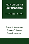 Principles of Criminology