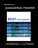 Principles of Managerial Finance, Brief