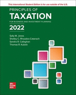 Principles of Taxation for Business and Investment Planning 2022 ISE