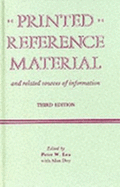 Printed Reference Material and Related Information Sources - Lea, P.W. (Volume editor), and Day, Alan Edwin (Volume editor)