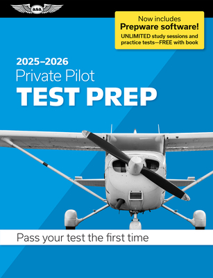 Private Pilot Test Prep 2025-2026: Paperback Plus Software--Pass Your FAA Exam - ASA Test Prep Board