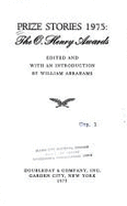Prize stories 1975 : the O. Henry awards