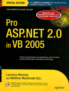 Pro ASP.NET 2.0 in VB 2005, Special Edition - Moroney, Laurence, and MacDonald, Matthew