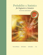 Probability and Statistics for Engineers and Scientists