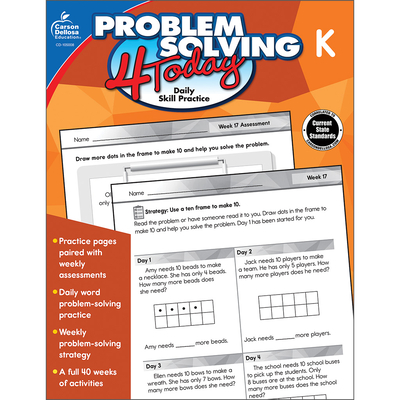 Problem Solving 4 Today, Grade K: Daily Skill Practice - Stith, Jennifer B