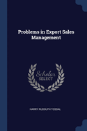 Problems in Export Sales Management