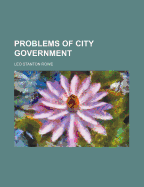 Problems of City Government