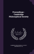 Proceedings - Cambridge Philosophical Society