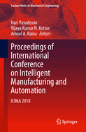 Proceedings of International Conference on Intelligent Manufacturing and Automation: ICIMA 2022