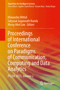 Proceedings of International Conference on Paradigms of Communication, Computing and Data Analytics: PCCDA 2025, Volume 2