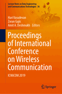 Proceedings of International Conference on Wireless Communication: Icwicom 2019