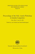 Proceedings of the Oslo-Austin Workshop in Semitic Linguistics: Oslo, May 23 and 24, 2013