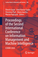 Proceedings of the Second International Conference on Information Management and Machine Intelligence: ICIMMI 2020