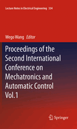 Proceedings of the Second International Conference on Mechatronics and Automatic Control