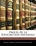 Proces de La Souscription Nationale