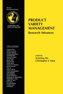 Product Variety Management: Research Advances