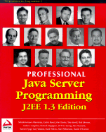 Professional Java Server Programming J2ee, 1.3 Edition