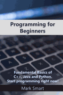 Programming for Beginners: Fundamental Basics of C]+, Java and Python. Start Programming Right Now!