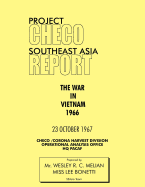 Project Checo Southeast Asia Study: The War in Vietnam 1966