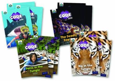 Project X CODE Extra: Green Book Band, Oxford Level 5: Jungle Trail and Shark Dive, Class pack of 12 - Pimm, Janice, and Powell, Jillian, and Scott, Kate