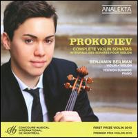 Prokofiev: Complete Violin Sonatas - Benjamin Beilman (violin); Yekwon Sunwoo (piano)