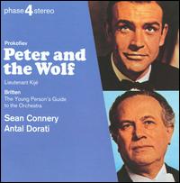 Prokofiev: Peter and the Wolf; Lieutenant Kij Suite; Britten: Young Person's Guide to the Orchestra - Sean Connery