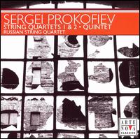 Prokofiev: String Quartets 1 & 2; Quintet - Dmitri Kotenok (oboe); Elena Ozol (viola); Igor Fedorov (clarinet); Maria Suchkova (violin); Mikhail Khokhlov (piano);...