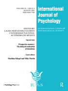 Prospective Memory: The Delayed Realization of Intentions: A Special Issue of the International Journal of Psychology